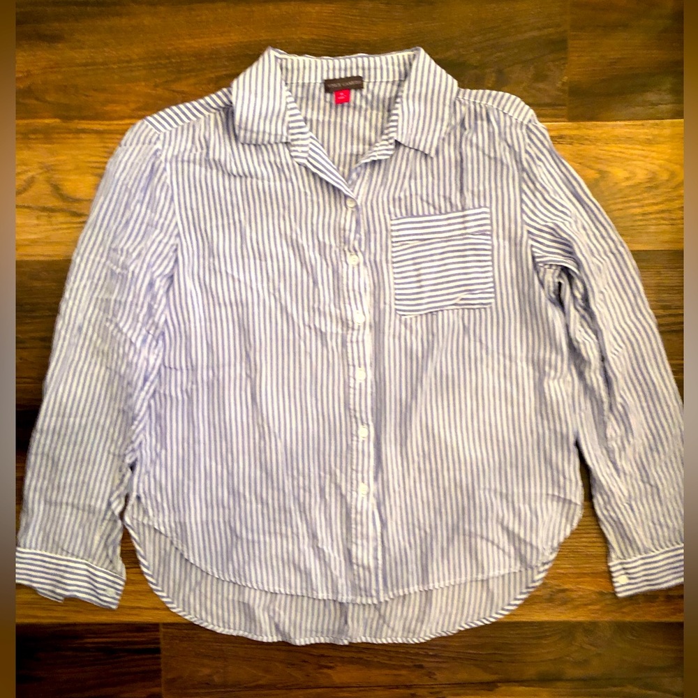 Vince Camuto stripped shirt, XS